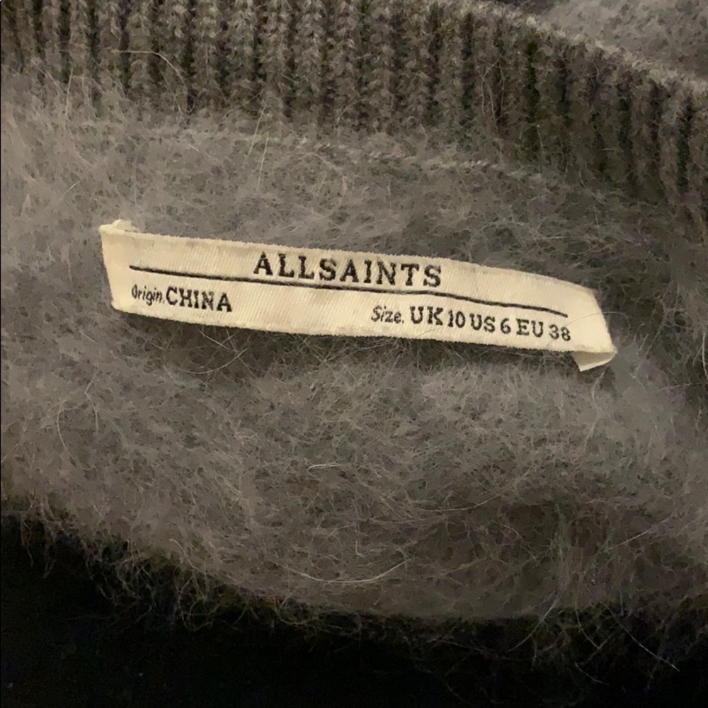 All saints wool sweater size 6 - Picture 4 of 7